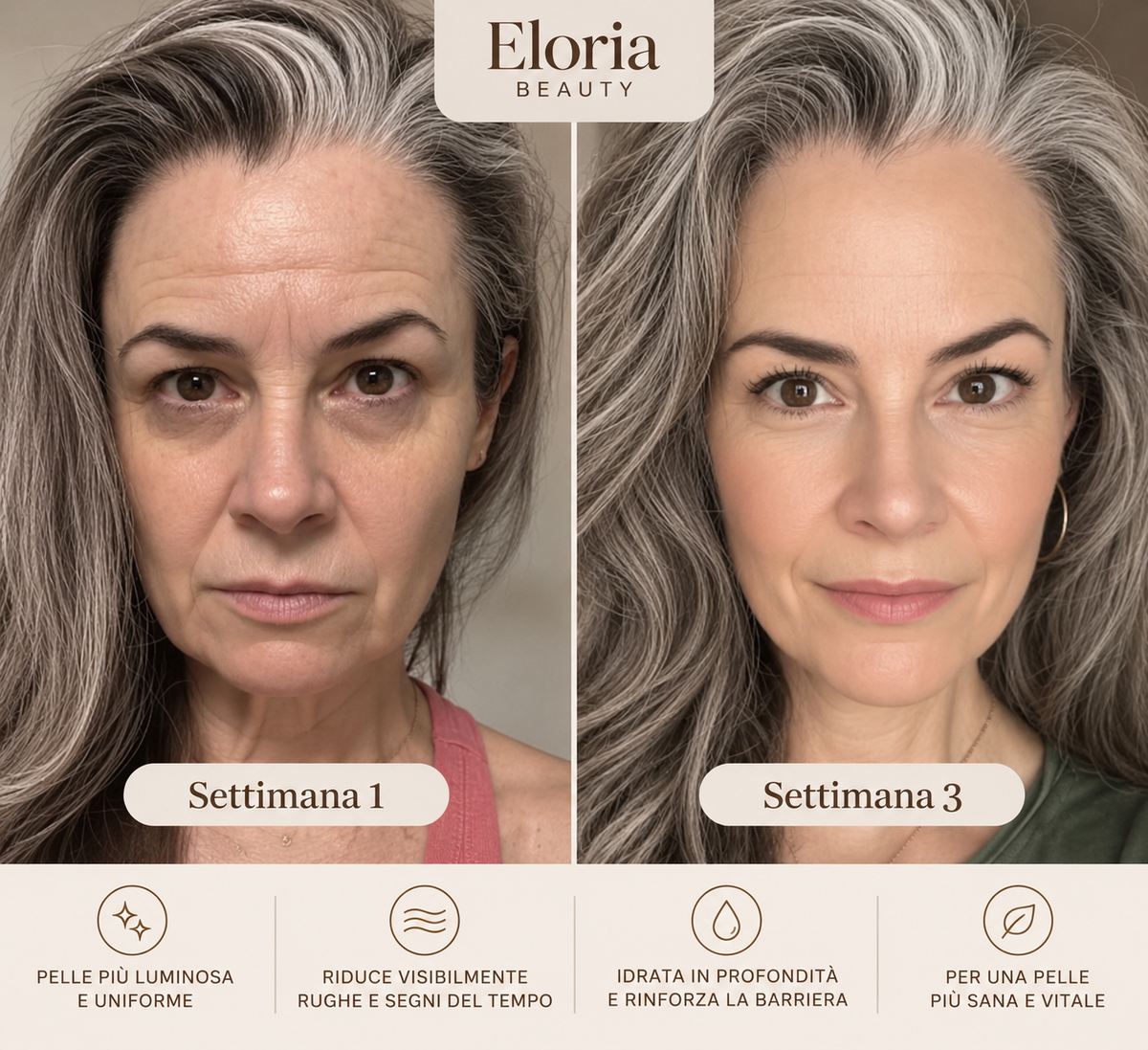 Siero al collagene coreano per pelli mature