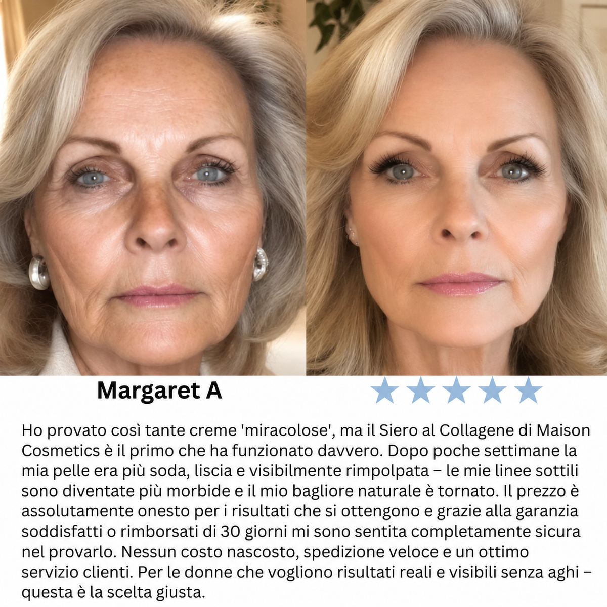 Siero al collagene coreano per pelli mature