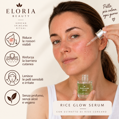 Rice Glow | Blocca il Rossore alla Fonte