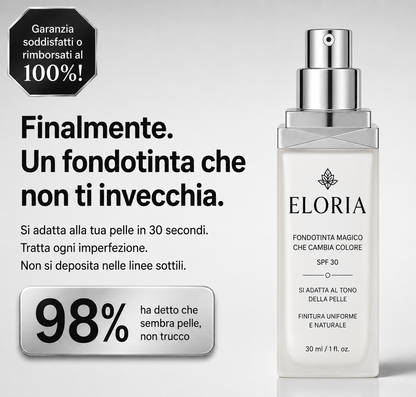 ELORIA - FONDOTINTA MAGICO CHE CAMBIA COLORE DELLA PELLE